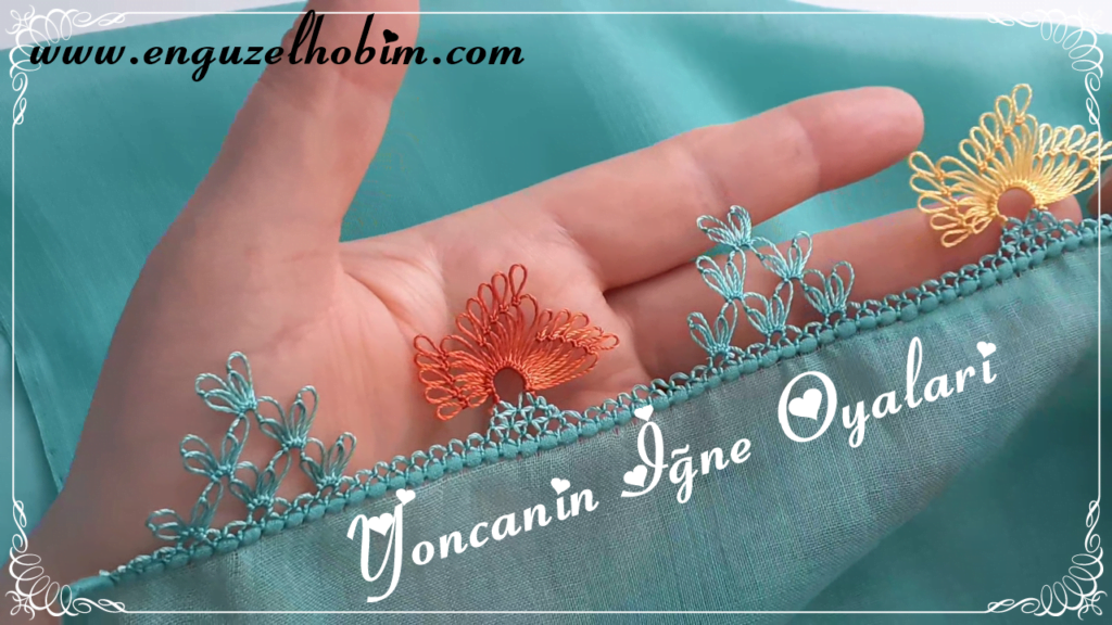 Maydanoz Kayalı Göz Alıcı İğne Oyası Modeli