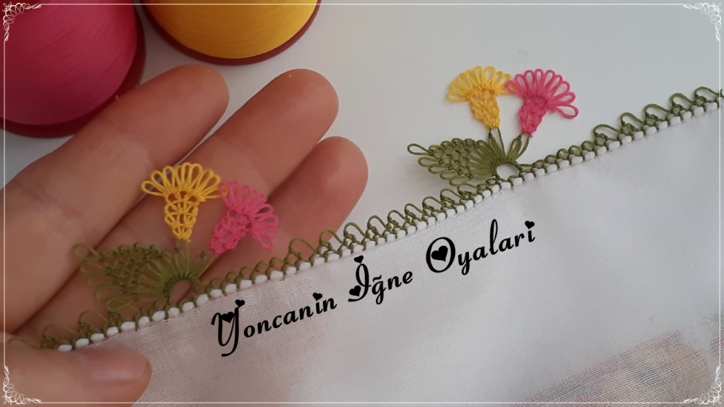 Göz Alıcı Güz Çiçeği İğne Oyası Modeli