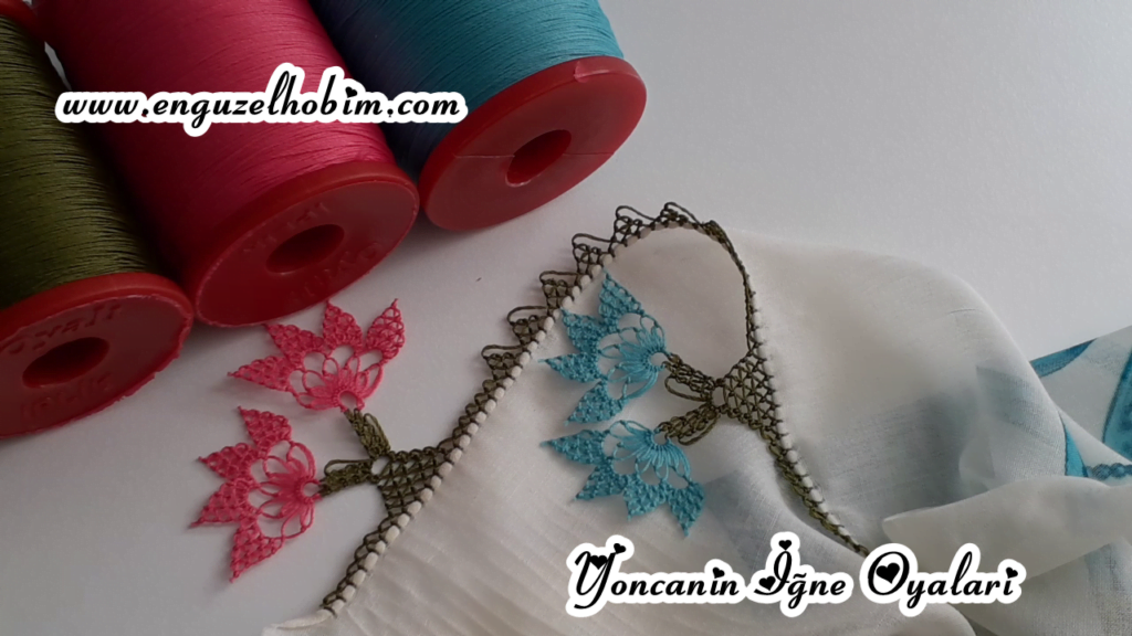 Gelincik Ağır İğne Oyası Modeli Anlatımlı Yapılışı