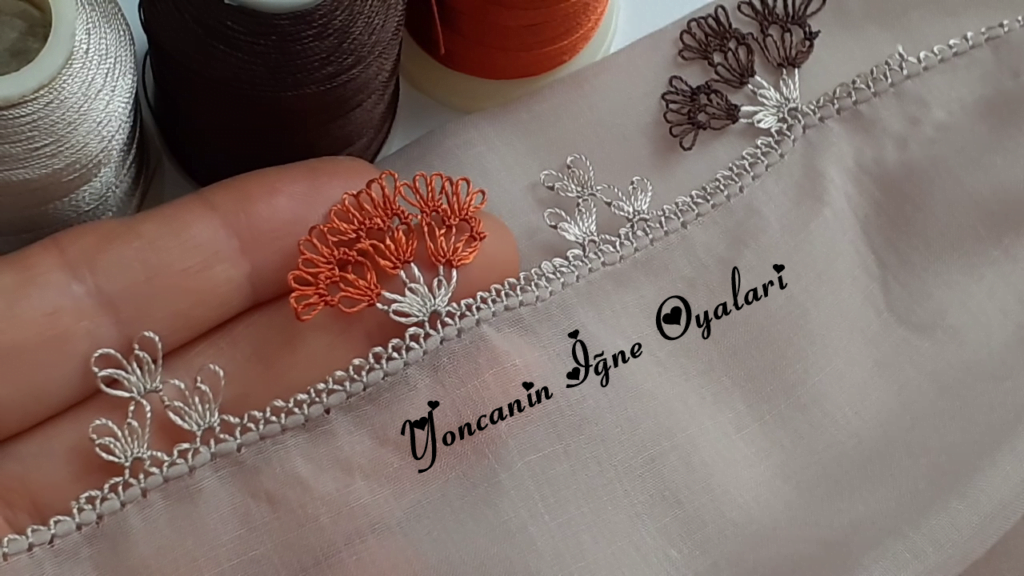 Severek Yaptım Sıralı Kolay iğne Oyası Modeli 2020