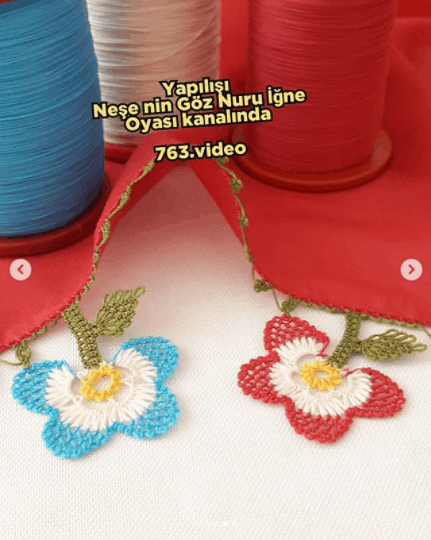 Neşenin göz nuru iğne oyası 2019