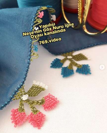 şık iğne oyası modelleri