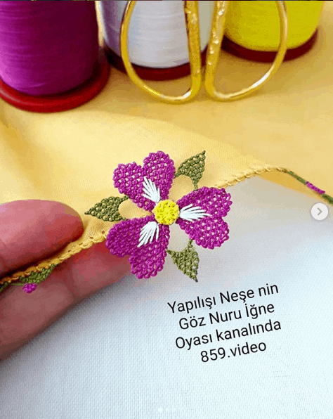 en güzel en yeni iğne oyası modelleri