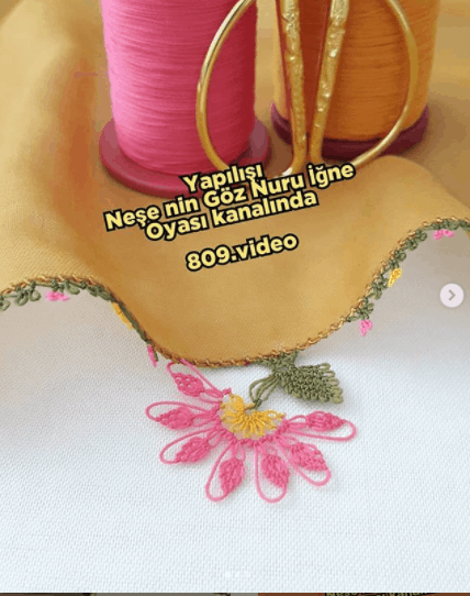 iğne oyası örnekleri 2019
