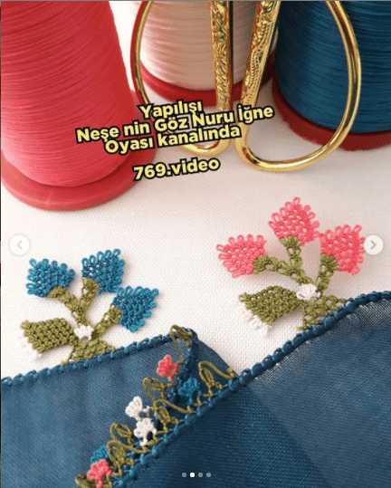 En güzel güzel iğne oyası modelleri