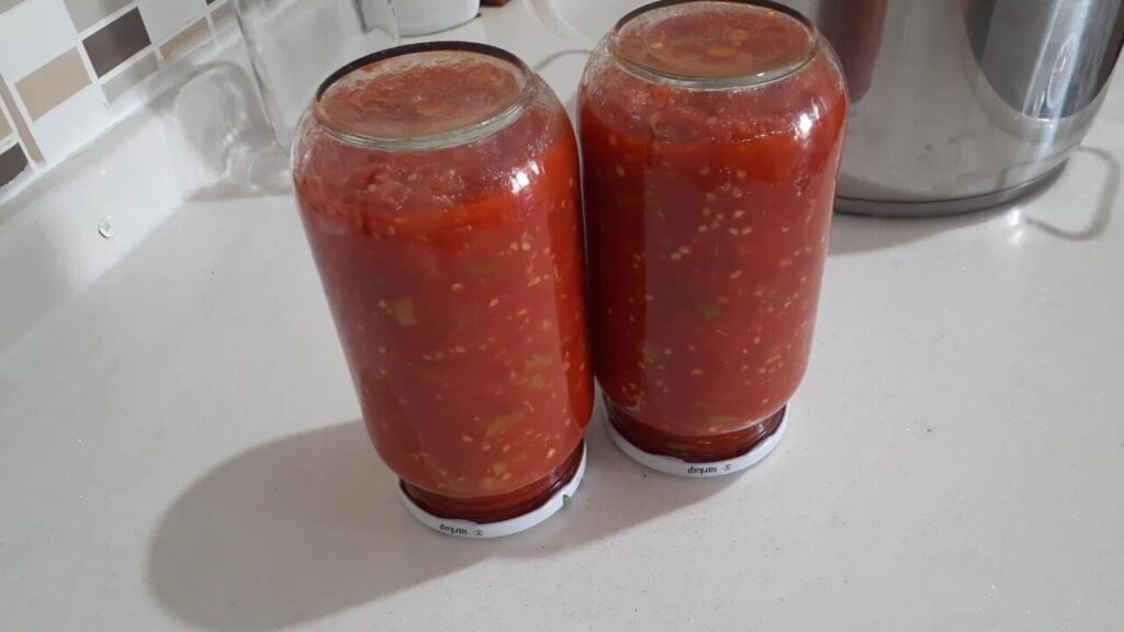 kışlık menemen konserve yapımı