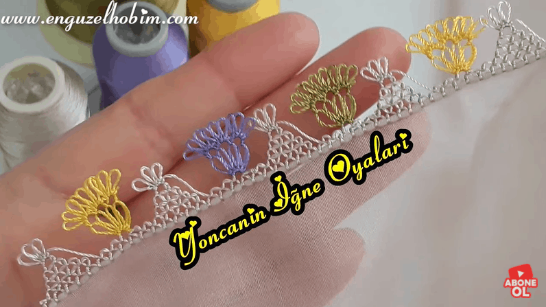 şık iğne oyası modelleri