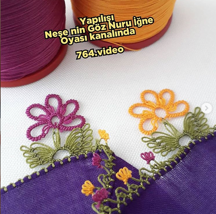 sık iğneli iğne oyası