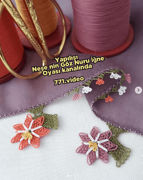 iğne oyası modelleri değişik