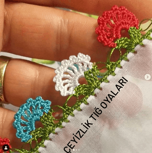 kolay tığ oyası modelleri