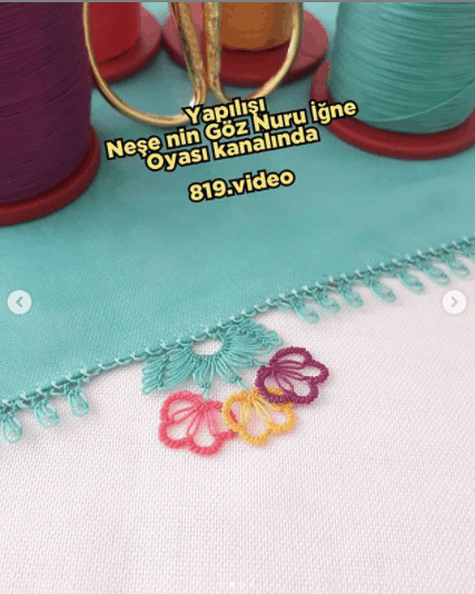 zarif iğne oyası modelleri