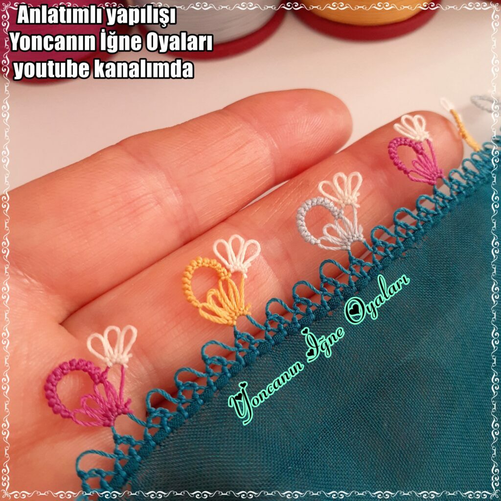 Sıralı çıtı pıtı iğne oyası modelleri