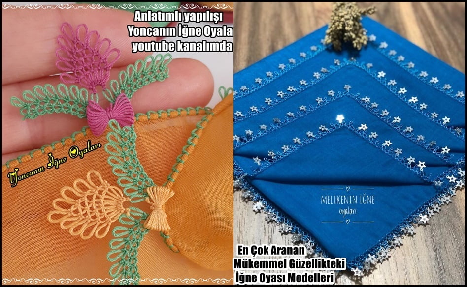 En Çok Aranan Mükemmel Güzellikteki İğne Oyası Modelleri