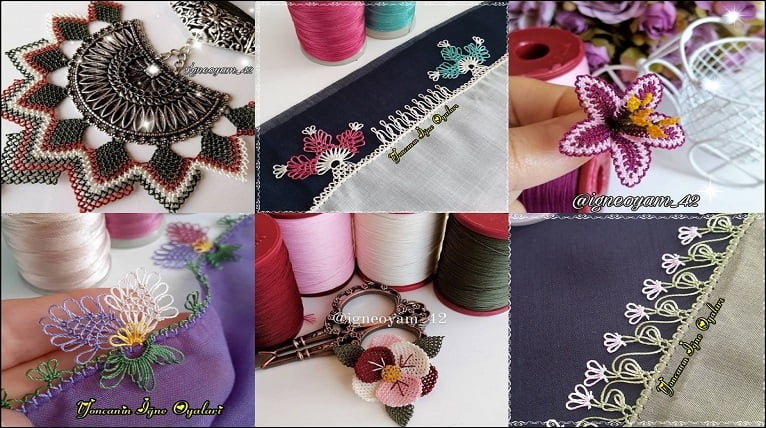 Tozu Duma Katacak Şahane İğne Oyası Modelleri