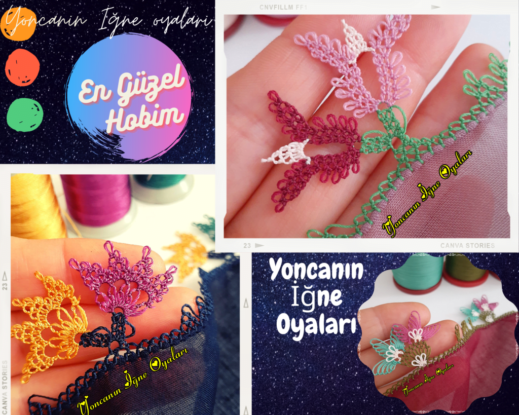 Yoncanın İğne oyaları 