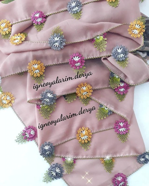 iğne oyası yazma modelleri