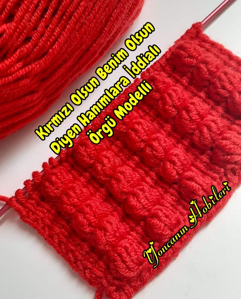 en iddialı örgü modelli