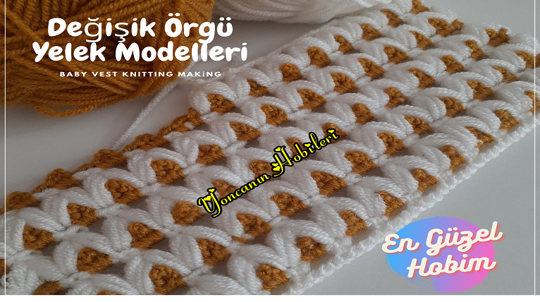 Değişik Örgü Yelek Modelleri