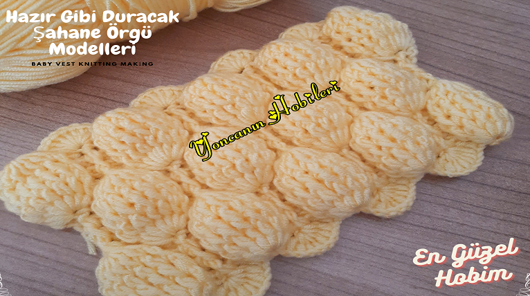 Hazır Gibi Duracak Şahane Örgü Modelli