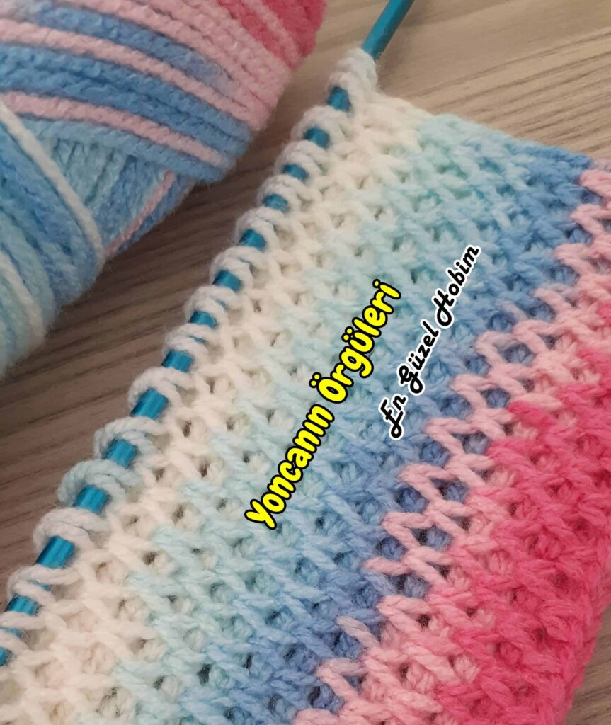 Ajurlu İşkembe Örgü Modelli Anlatımlı Yapılışı