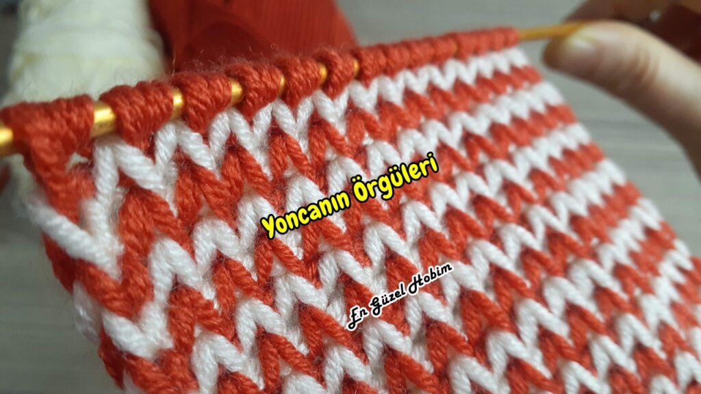 Örgü Şişleri İle Zigzag Örgü Modeli Yapılışı