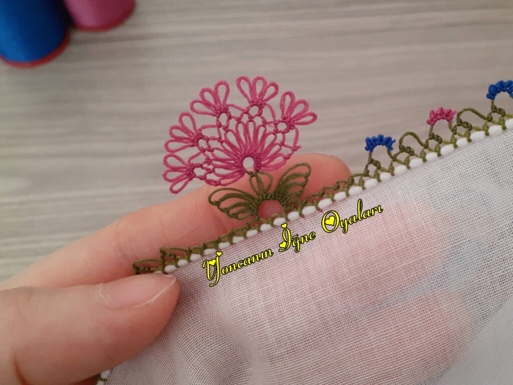 iğne oyası yazma kenarı modelleri