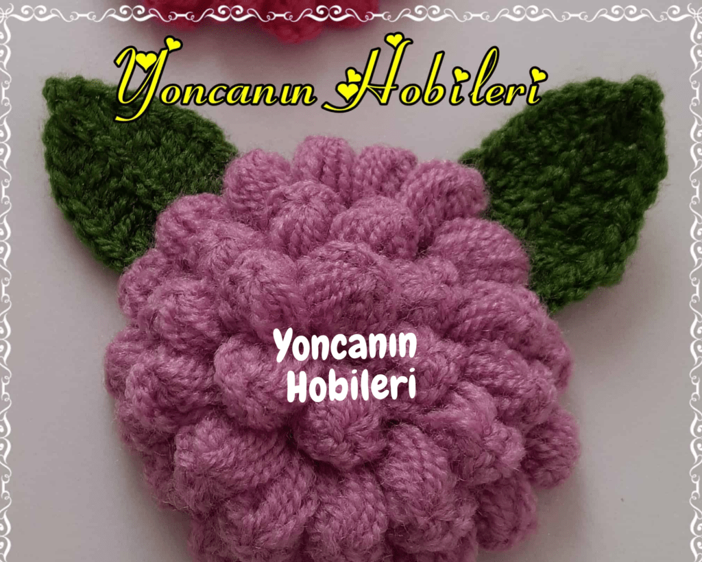 Patik Süsü Muhteşem Çiçek Örgü Modeli
