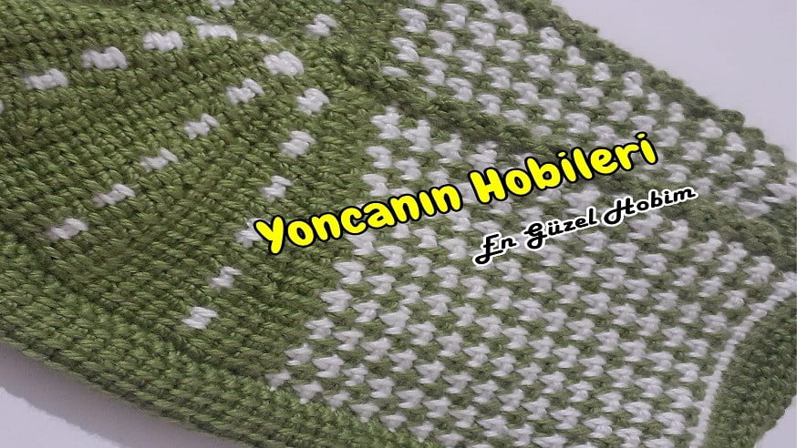 Çok Kolay Tunus İşi Patik Örgü Modeli