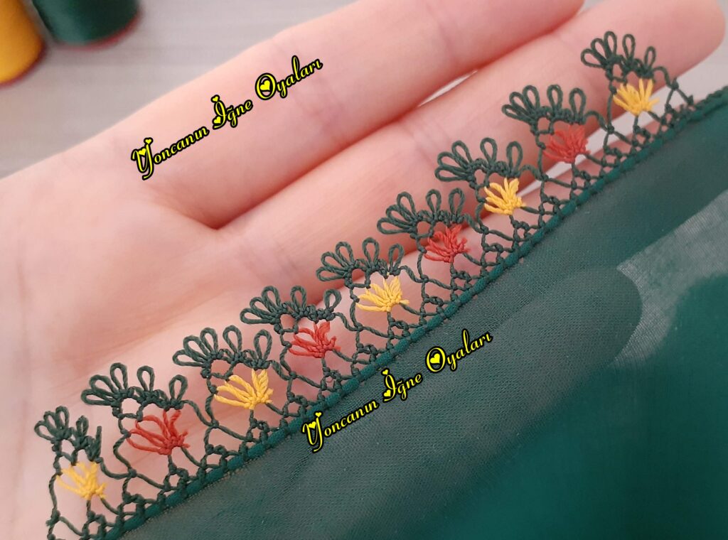 sıralı çıtı pıtı iğne oyası modelleri
