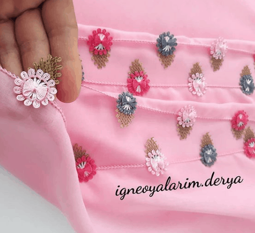 Nisan Ayına Damga Vuracak İğne Oyası Modelleri iğne oyası yazma kenarı modelleri