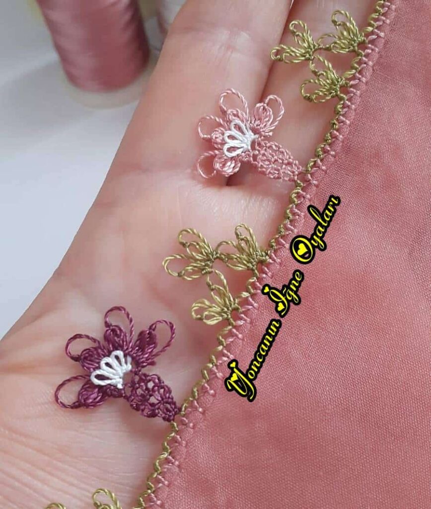 sıralı çıtı pıtı iğne oyası modelleri