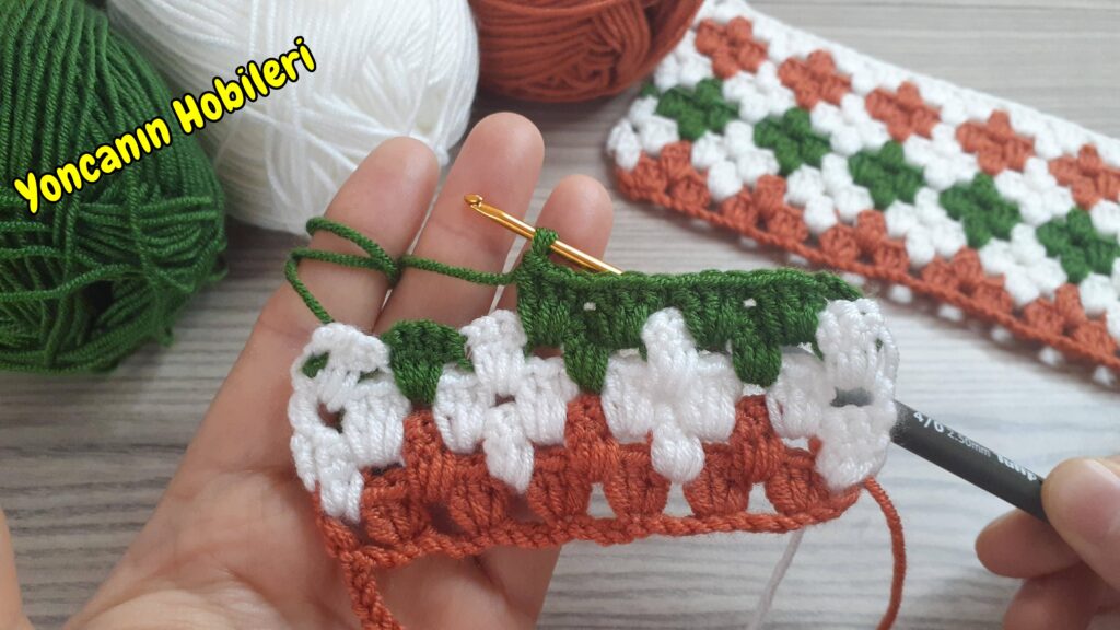 En Güzel Çiçek Desenli Örgü Modeli Yapılışı örgü yapılışı