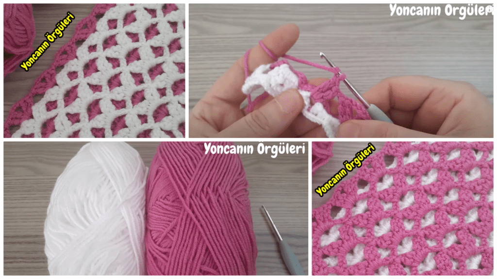 Çift Taraflı Tığ Örgü Modeli Yapımı