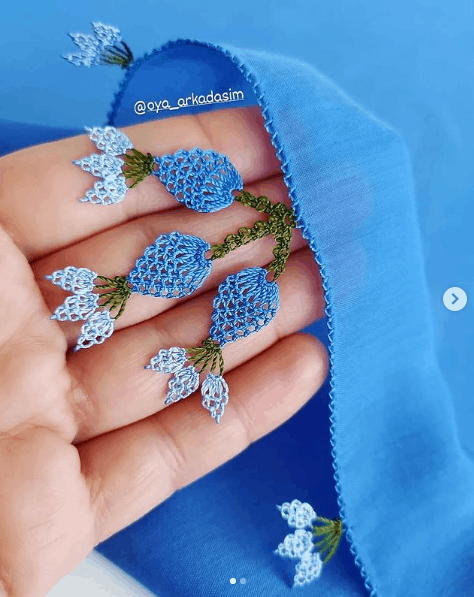 şık iğne oyası modelleri