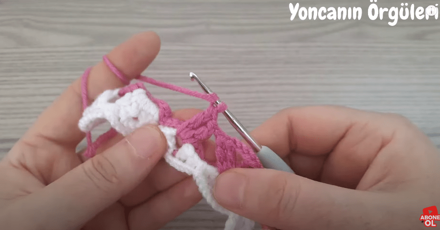 Çift Taraflı Tığ Örgü Modeli Yapımı örgü yapımı