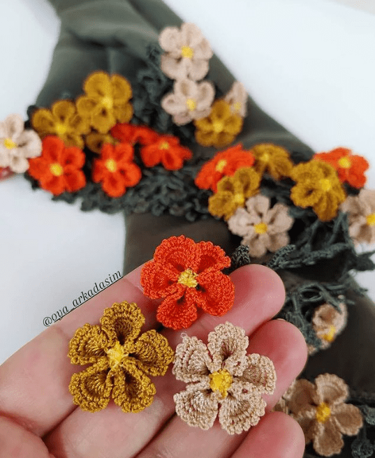 tığ iğne oyası modeli