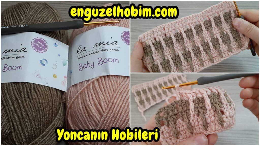Amazing Easy Crochet Knitting – Şahane Tığ İşi Örgü Modeli