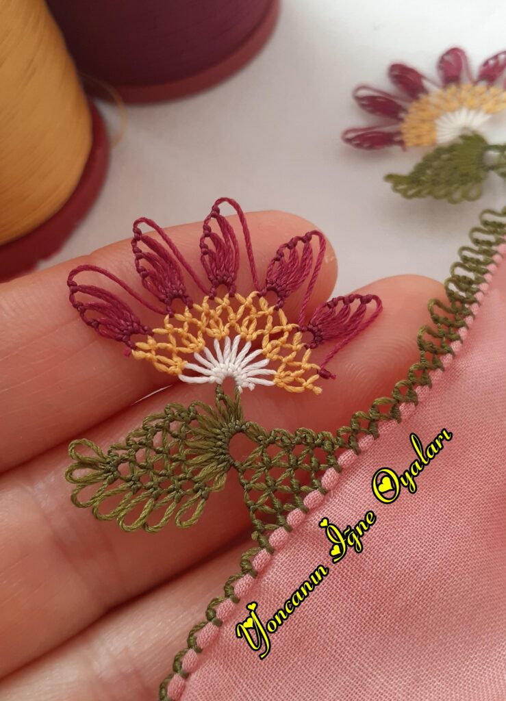 iğne oyası yazma kenarı modelleri