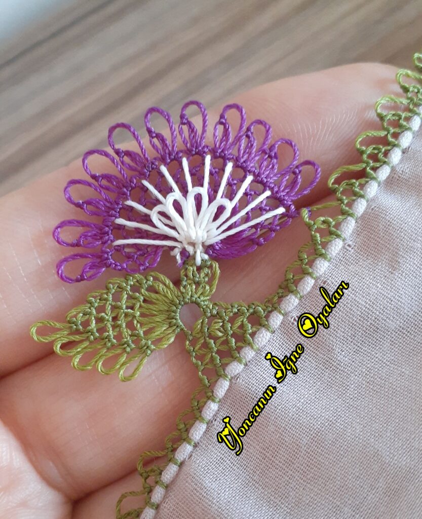 iğne oyası yazma kenarı modelleri
