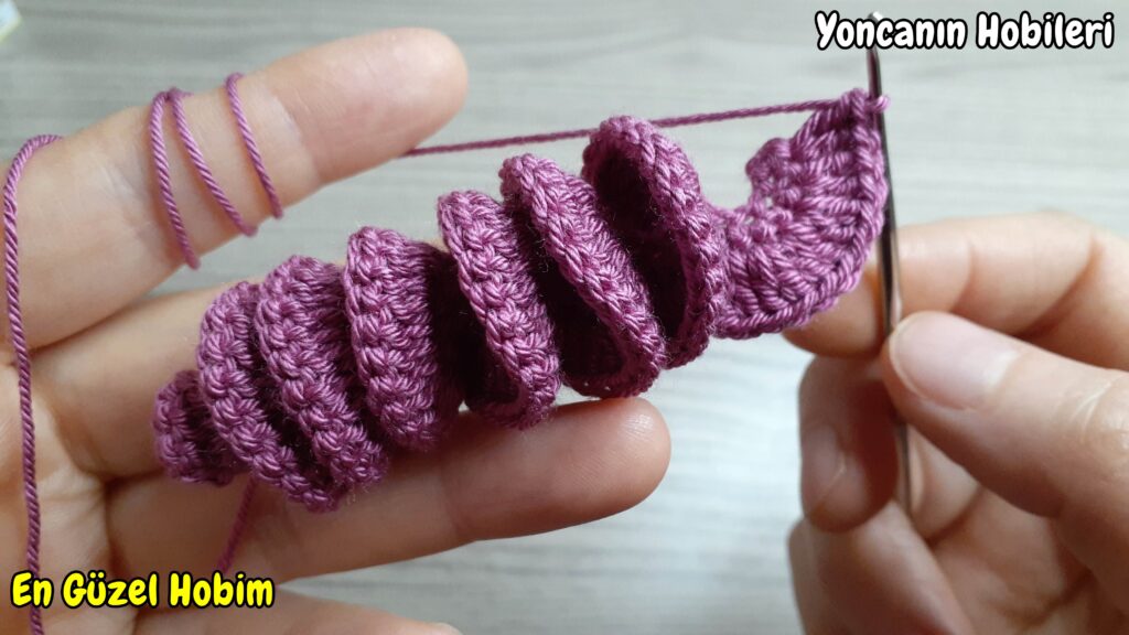 kolay değişik örgü crochet flower pattern iki renkli motif tasarımı

