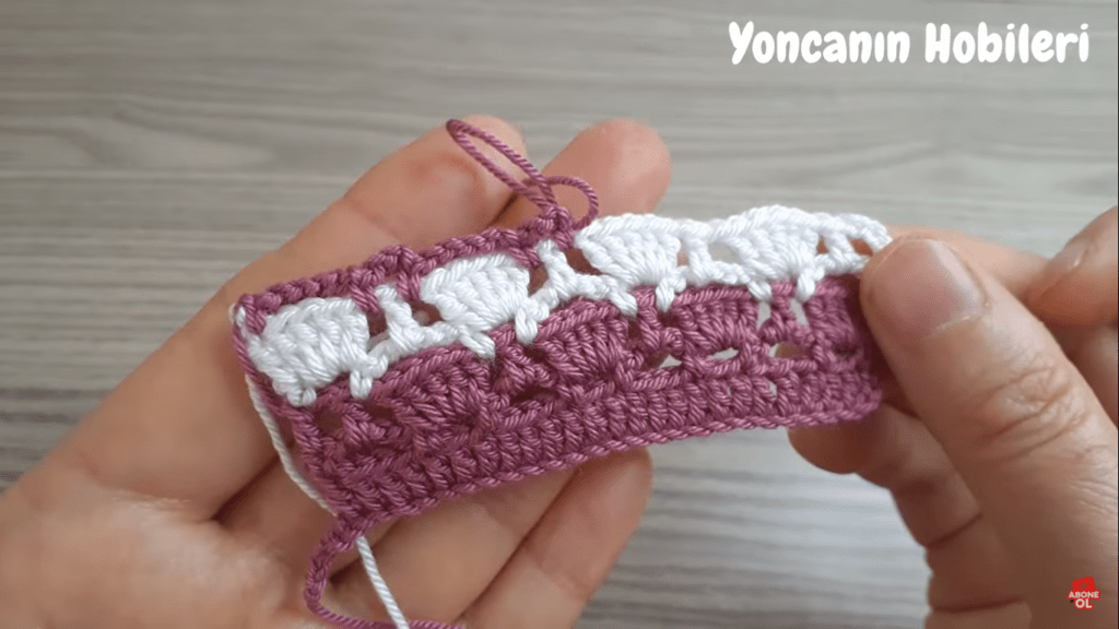 şal için yazlık örgü modeli yapımı
