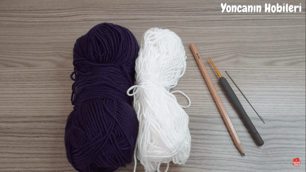 Kalem İle Çiçek Örgü Modeli Yapımı- Amazing Knitting Pencil Crochet Ekran Goruntusu 8