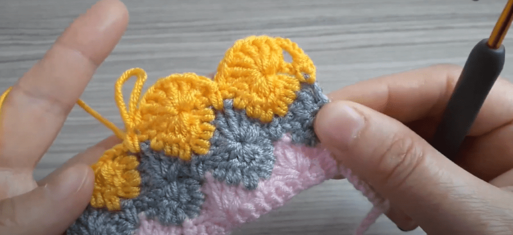 battaniye için örgü modeli crochet pattern
