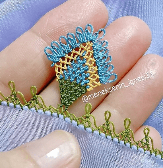 Yazlık Rengarenk İğne Oyası Modelleri iğne oyası örnekleri