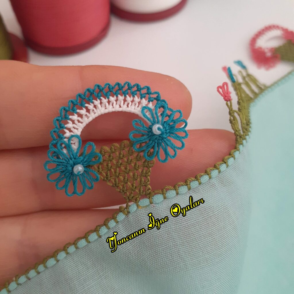modern iğne oyası modeli günlük kullanım için şık örnek