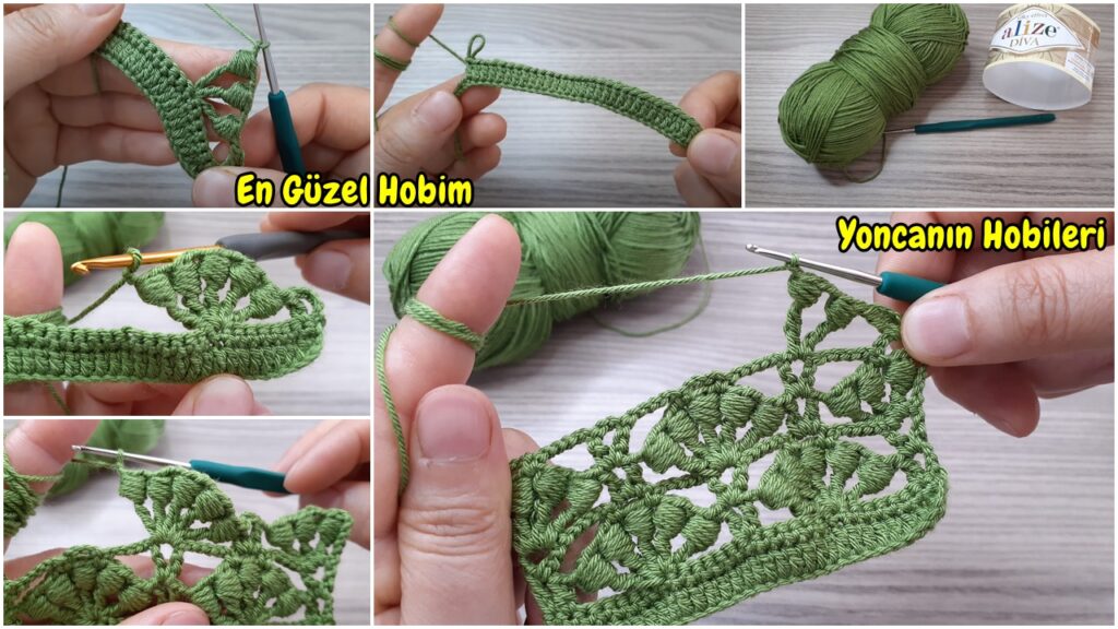 Tığ İşi Yazlık Değişik Şahane Örgü Modeli