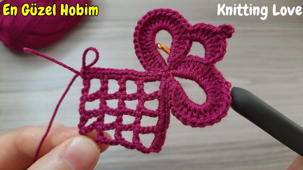 Tığ İşi Çok Kolay Örgü Motif Modeli en yeni örgü modelleri