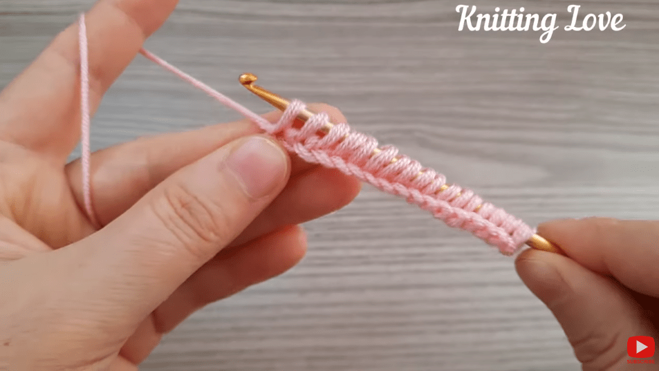 Harika Tunus İşi Kolay Örgü Modeli handmade knitting love