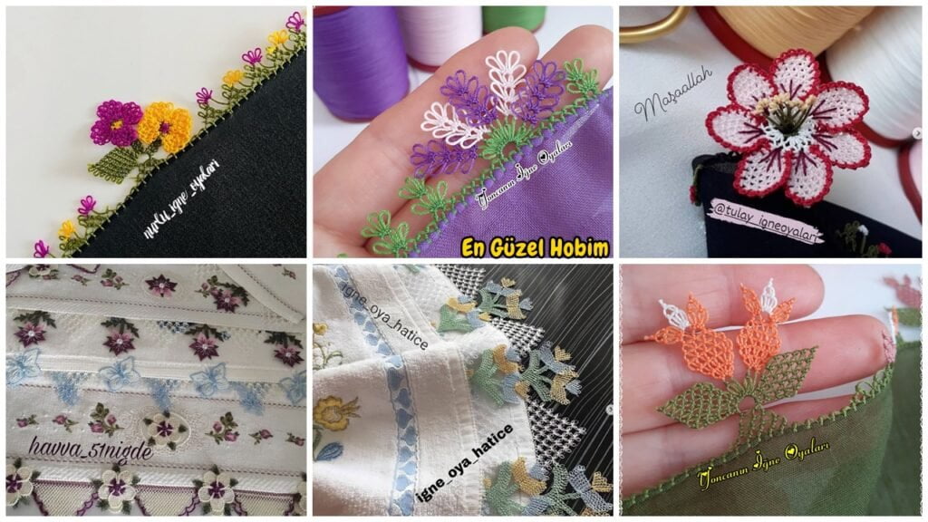 Bu İğne Oyası Modeli Sipariş Üstüne Sipariş Aldırıyor 😍 Şık Yazma Kenarı Oya