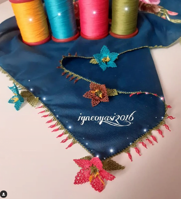 Göz Alıcı En Güzel İğne Oyası Modelleri şık iğne oyası modelleri